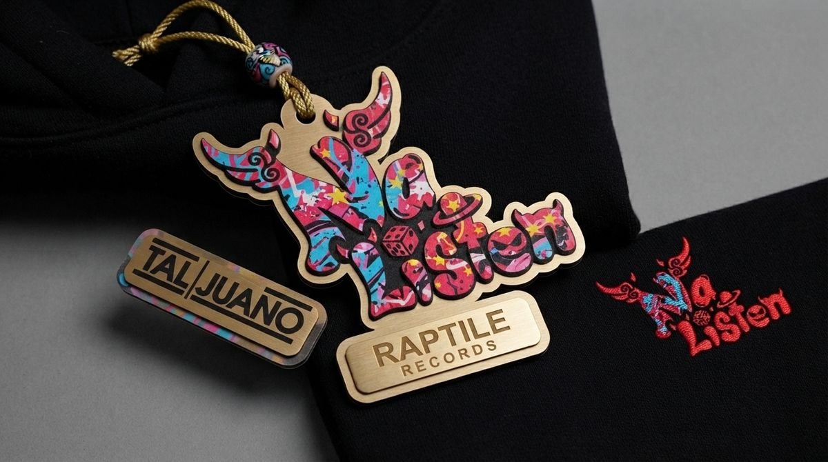 Streetwear merch and packaging mockup