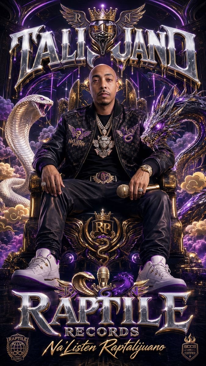 Raptile Records poster art