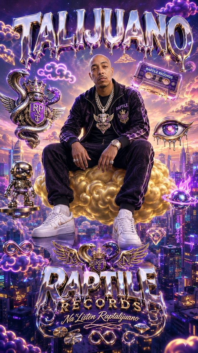 Raptile Records poster art