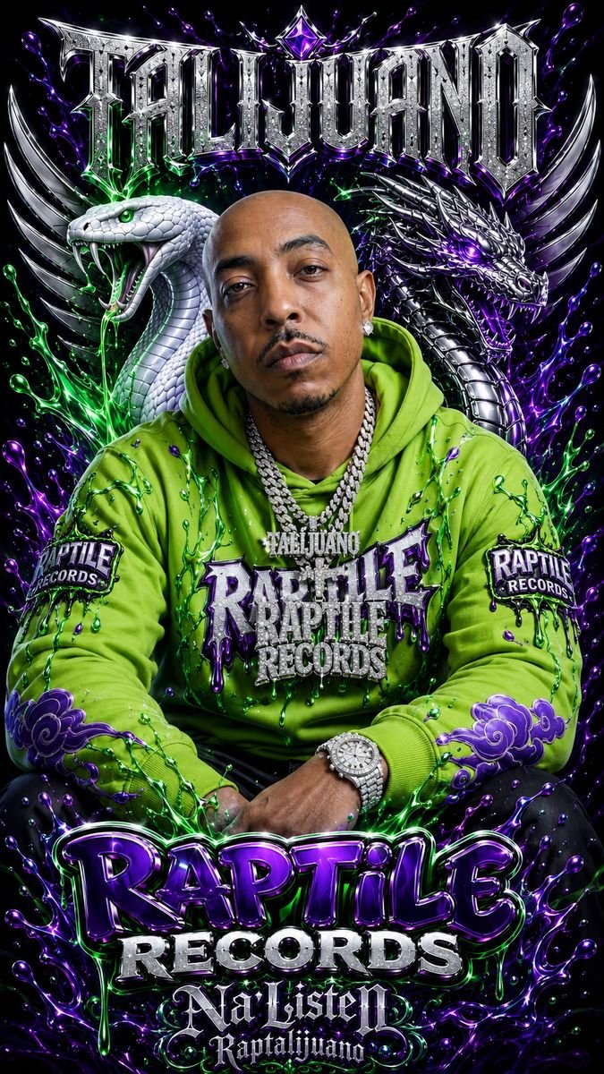 Raptile Records poster art