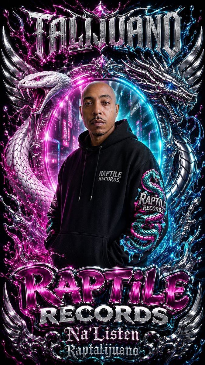 Raptile Records poster art