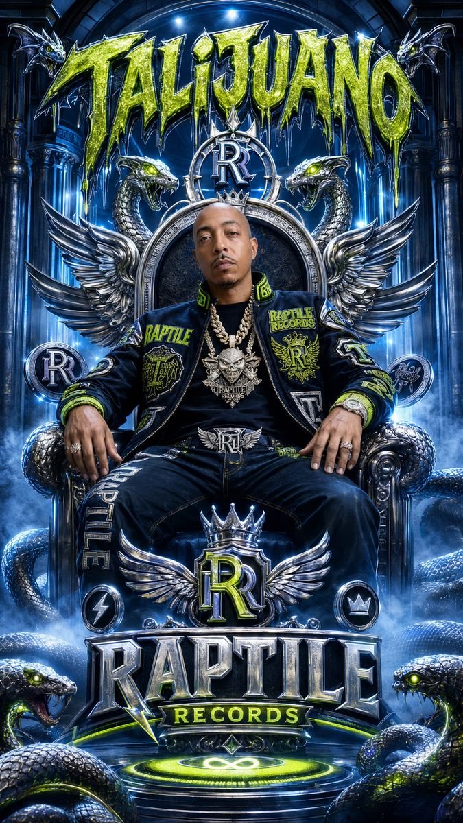 Raptile Records poster art