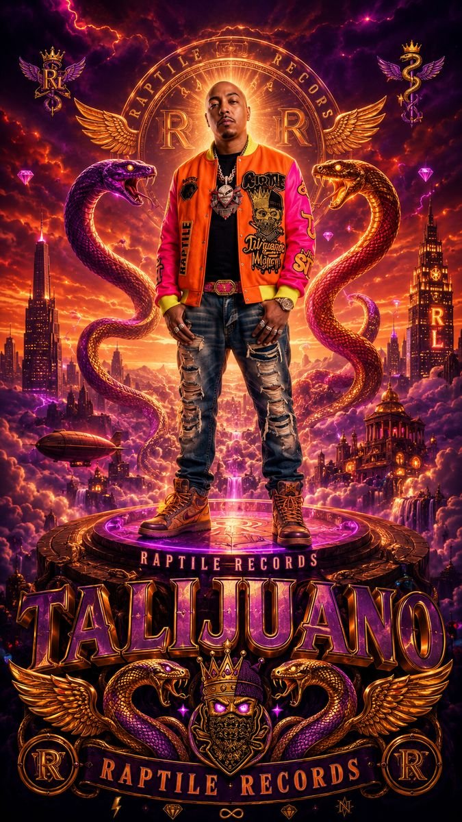 Raptile Records poster art