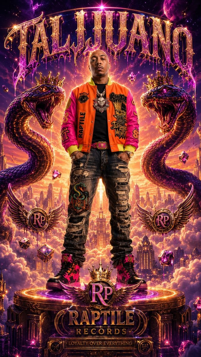 Raptile Records poster art