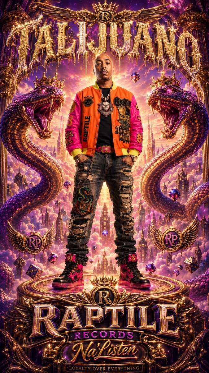 Raptile Records poster art