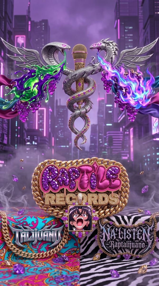 Raptile Records poster art