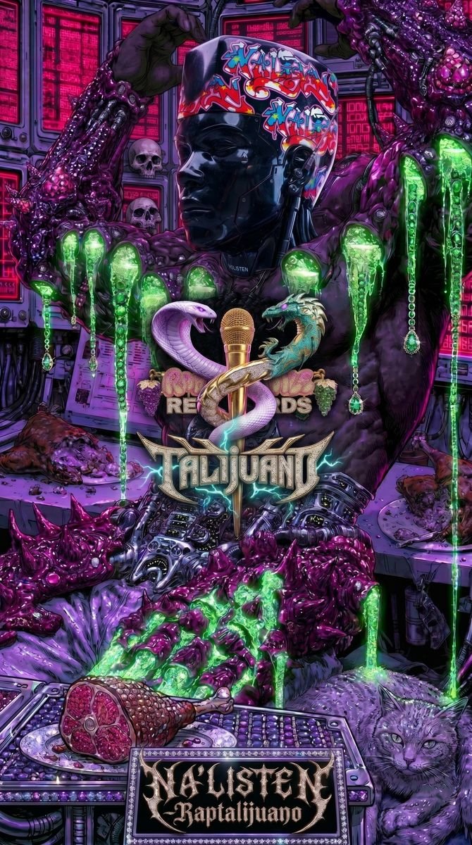 Raptile Records poster art