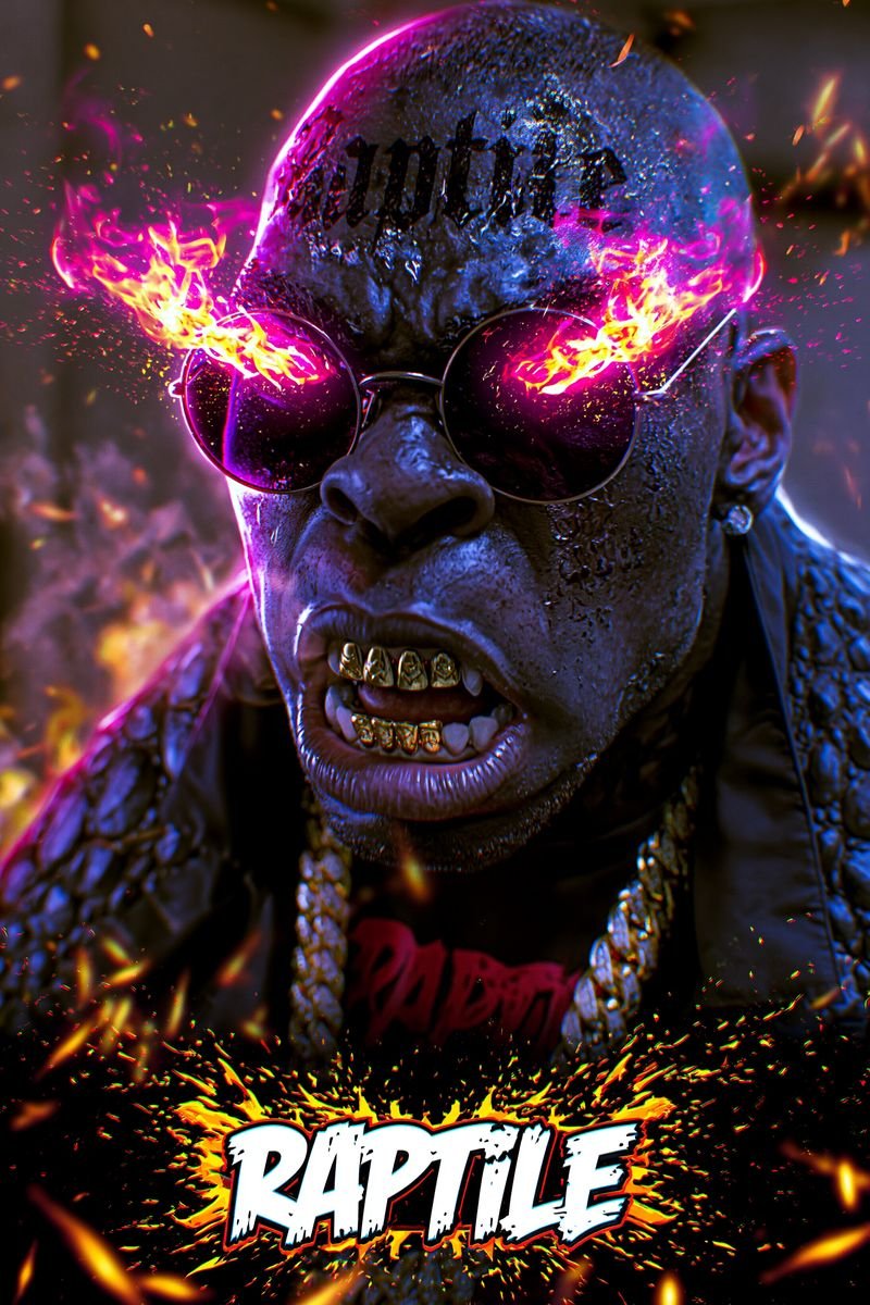 Raptile Universe character art
