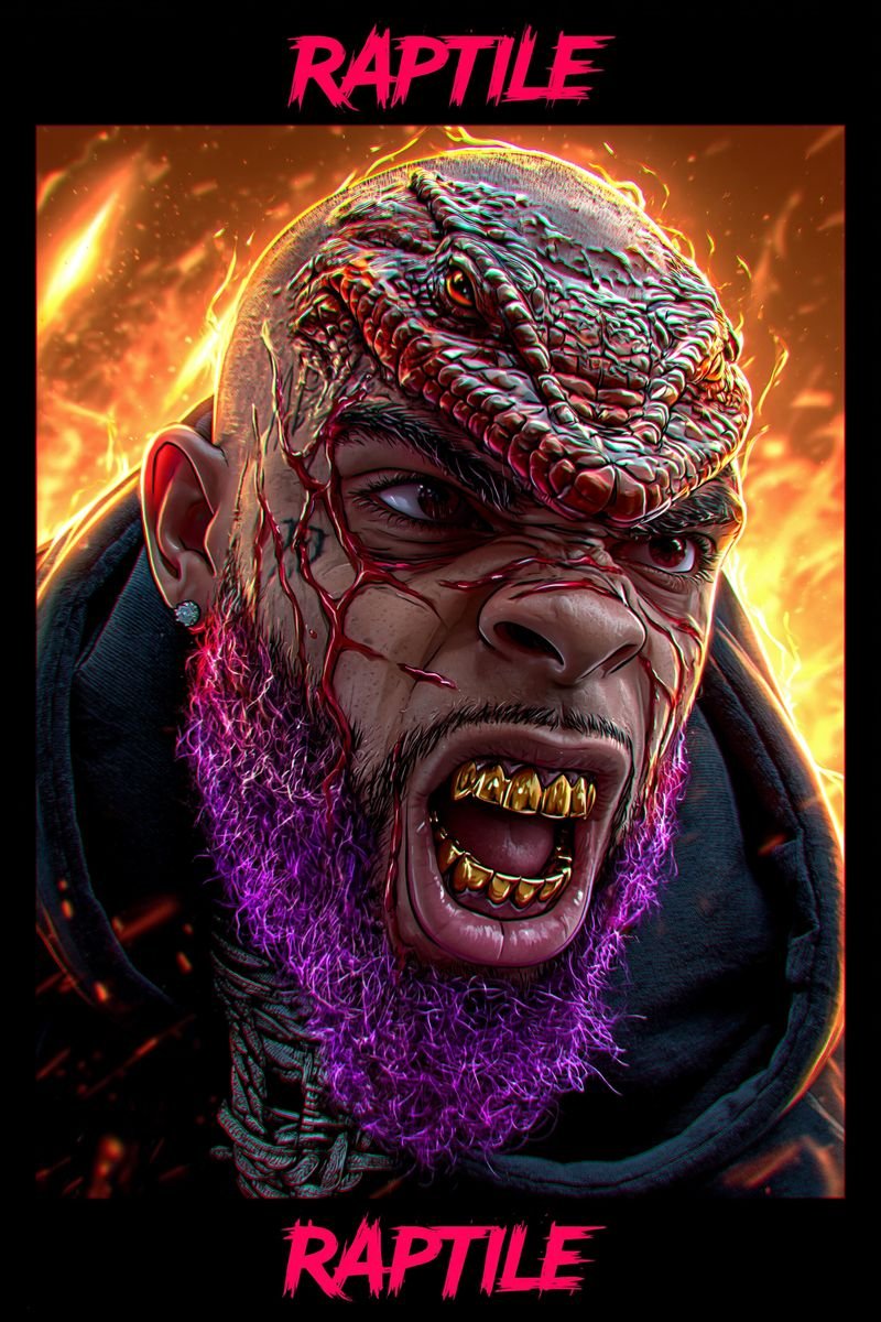 Raptile Universe character art