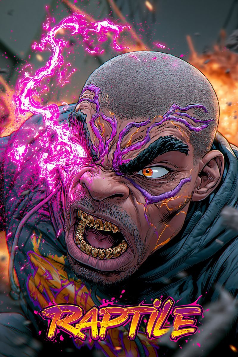Raptile Universe character art